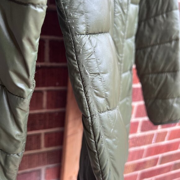 Old Navy Green Puffer Jacket Size Small - Picture 8 of 8